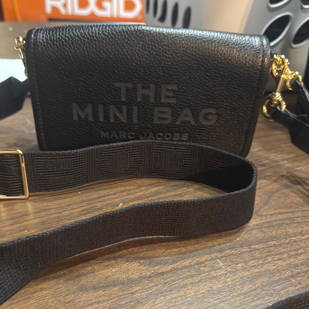 Marc Jacobs Black Mini Crossbody